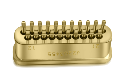 Glass-To-Metal Seal Micro-Rectangular Electrical Connector