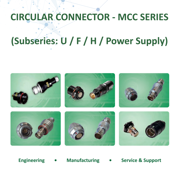 CIRCULAR.CONNECTOR-MCC SERIES 